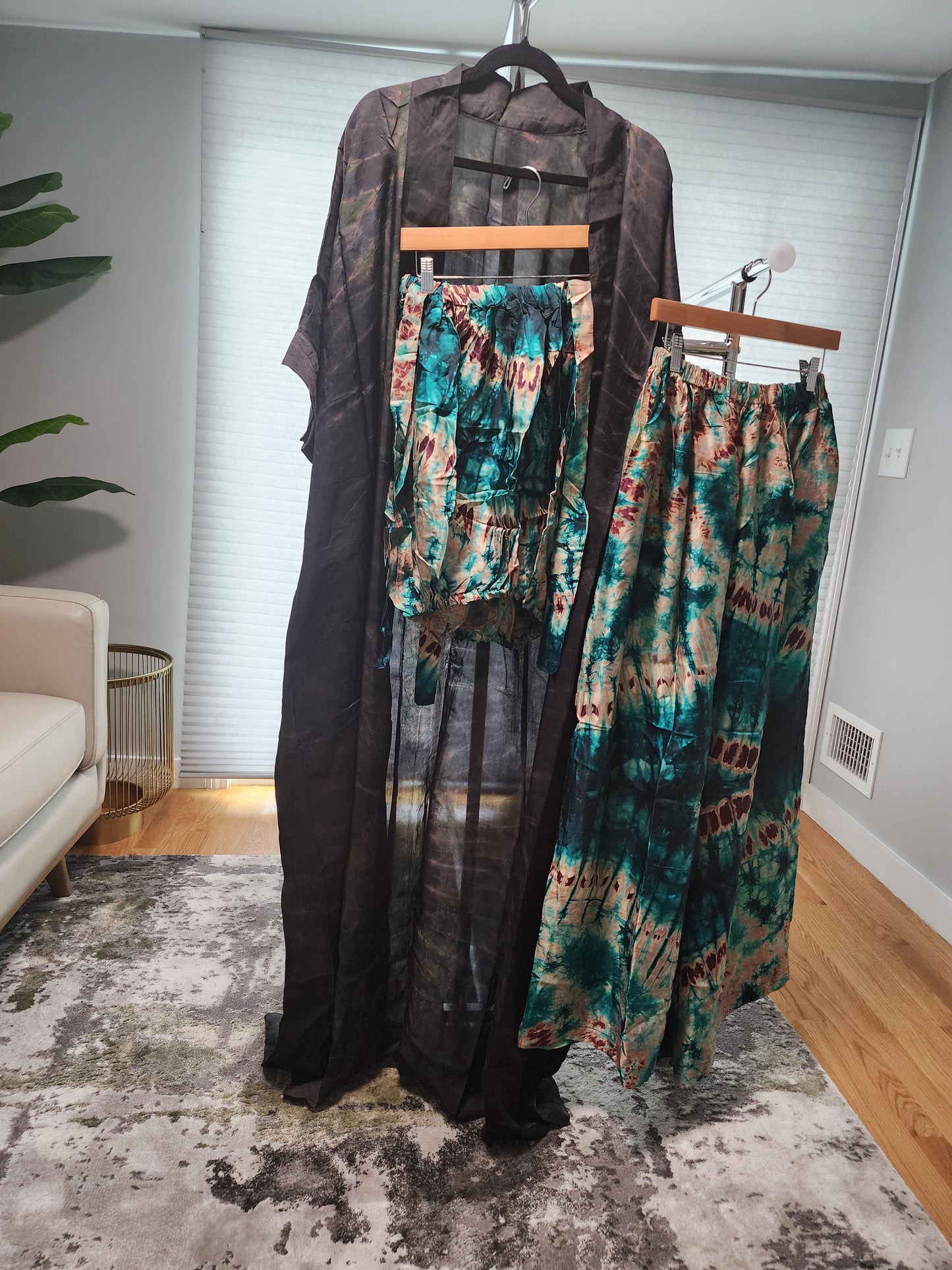 Three Piece Bali Kimono (top and pant included)