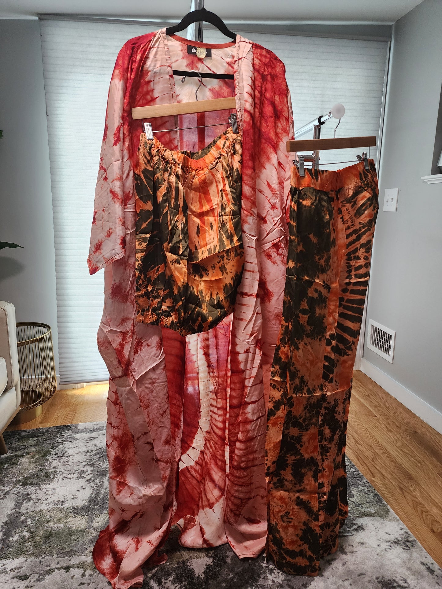 Three Piece Bali Kimono (top and pant included)