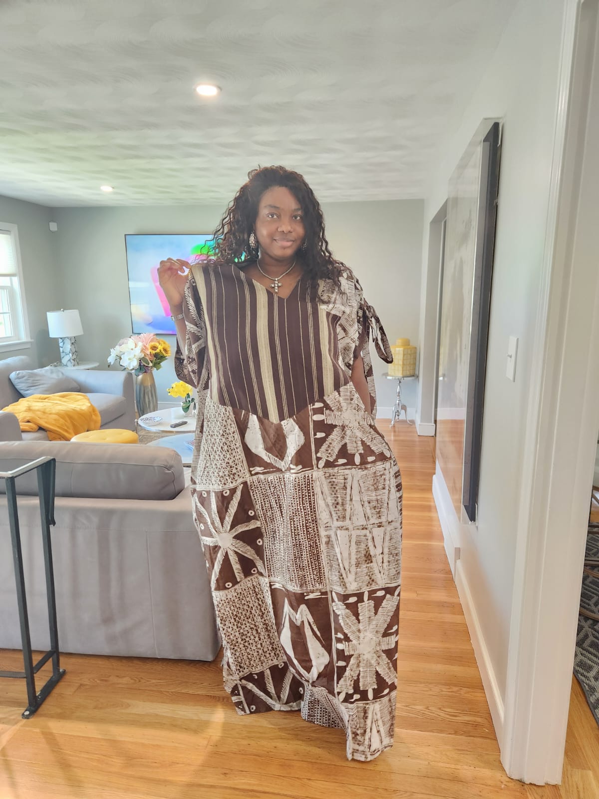 Okay Boubou with Aso-Oke